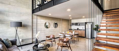 Premium Duplex Loft | Living area | Smart TV, streaming services