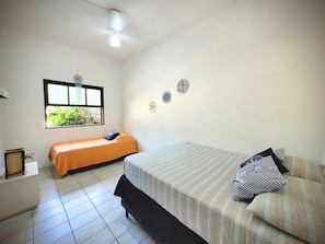 2 quartos, Wi-Fi, roupa de cama