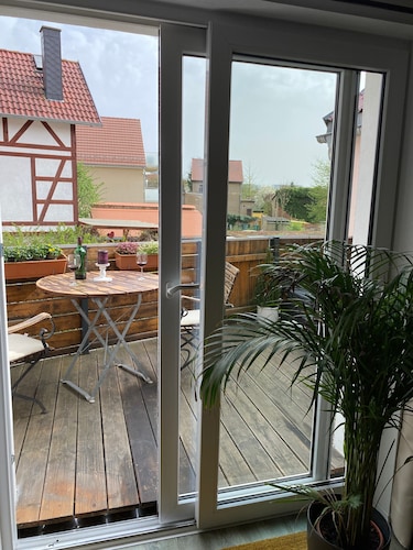 Ferienwohnung "Happynest" mit Balkon und WLAN