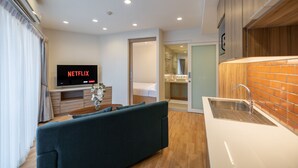 Suite Double Room with Balcony | Oppholdsområde