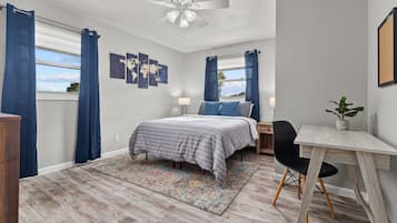 2 bedrooms, iron/ironing board, free WiFi, bed sheets