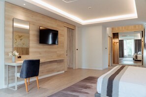 Suite presidencial | Roba de llit d'alta qualitat, matalassos Tempur-Pedic i escriptori 