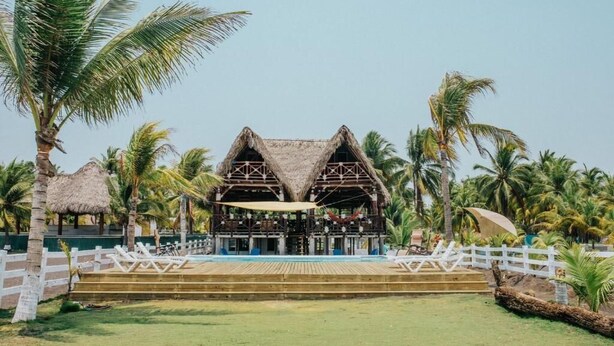 Front of property - Los Olivos la Playa  (Puerto San Jose)