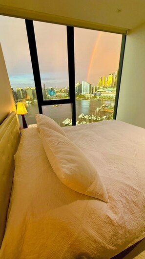 1 室のベッドルーム、アイロン / アイロン台、WiFi、ベッドシーツ