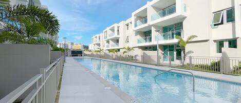 Alberca al aire libre