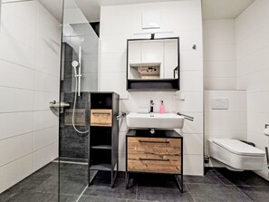 Hair dryer, towels