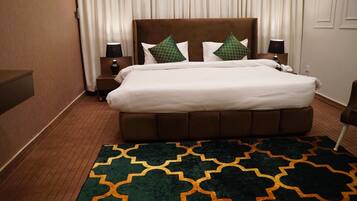 1 quarto, roupas de cama premium, frigobar, quartos à prova de som