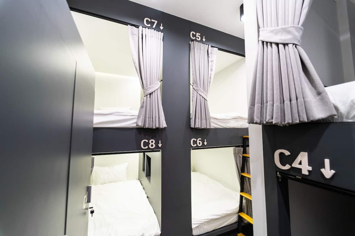 8 Beds Mixed Dormitory Room | Gratis wifi