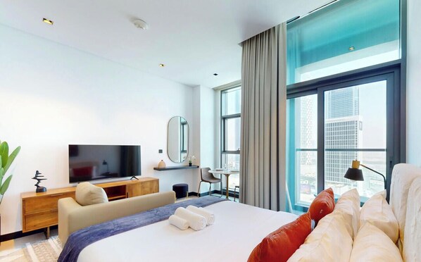 1 bedroom, WiFi, bed sheets