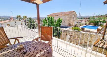 Village Charm Pool Apartment at Skarinou