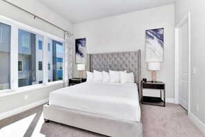 5 bedrooms, in-room safe, iron/ironing board, travel cot