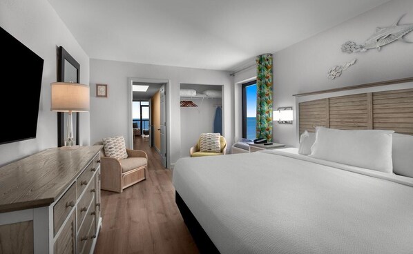 1 bedroom, WiFi, bed sheets - Dazzling Seaside Elegance Oceanfront Suite 6th Flr (Myrtle Beach)