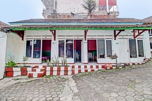 Fassade der Unterkunft
