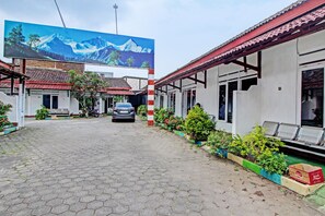 Fassade der Unterkunft