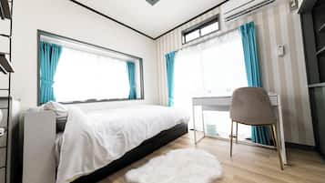 Hus Comfort | 5 sovrum, skrivbord, mörkläggningsgardiner och gratis wi-fi