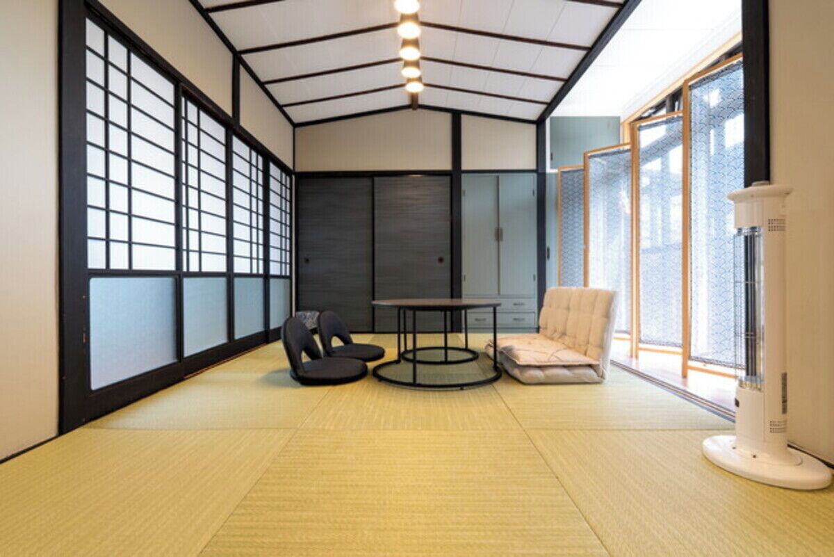 Comfort House | Living area | 50-inch flat-screen TV with digital channels