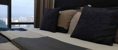 1 室のベッドルーム、WiFi、ベッドシーツ