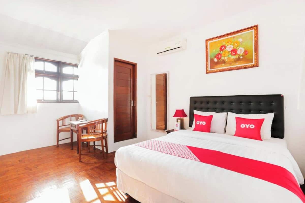 Kamar Double Deluks | 1 kamar tidur, ruang kerja ramah laptop, Wi-Fi gratis, dan seprai linen