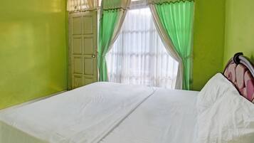 Kamar Double Deluks | Wi-Fi gratis dan seprai linen