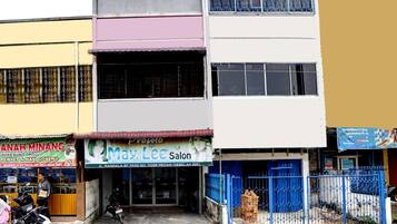 Fassade der Unterkunft