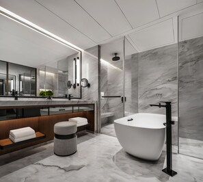 جناح (Andaz) | حمام | أحواض استحمام وحجيرات دش منفصلة، وحدات دش مزودة بخاصية التدليك بالمياه