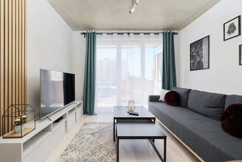 Elegant Apartment in Poznan | Balcony and Parking
