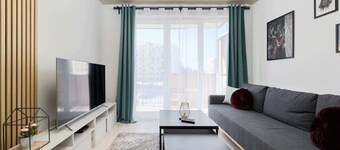 Elegant Apartment in Poznan | Balcony and Parking