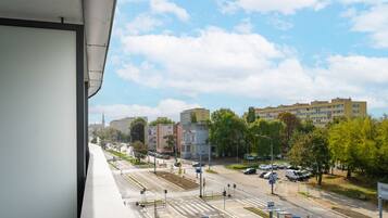 Blick von der Unterkunft