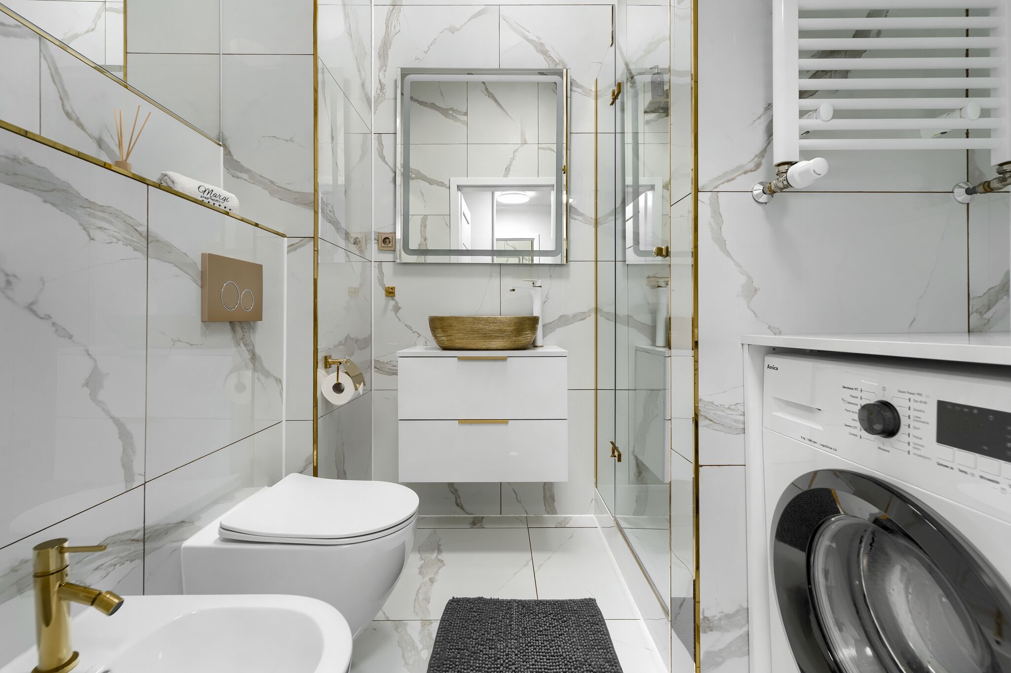 Studiosuite – deluxe | Bad | Dusj og toalettpapir