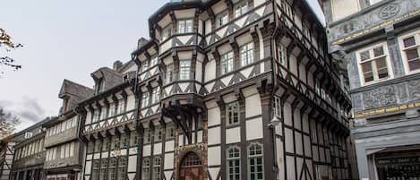 Façade de l’hébergement