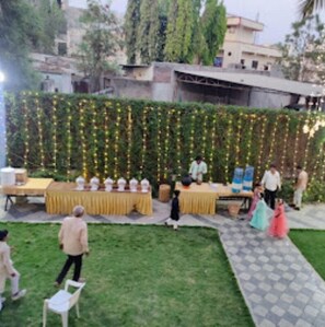 Zona para bodas al aire libre