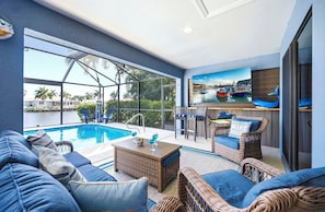 Piscine chauffée