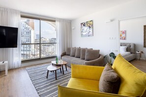 Apartment | Living area - Grand Sea View Retreat by Sea N' Rent (Tel Aviv)