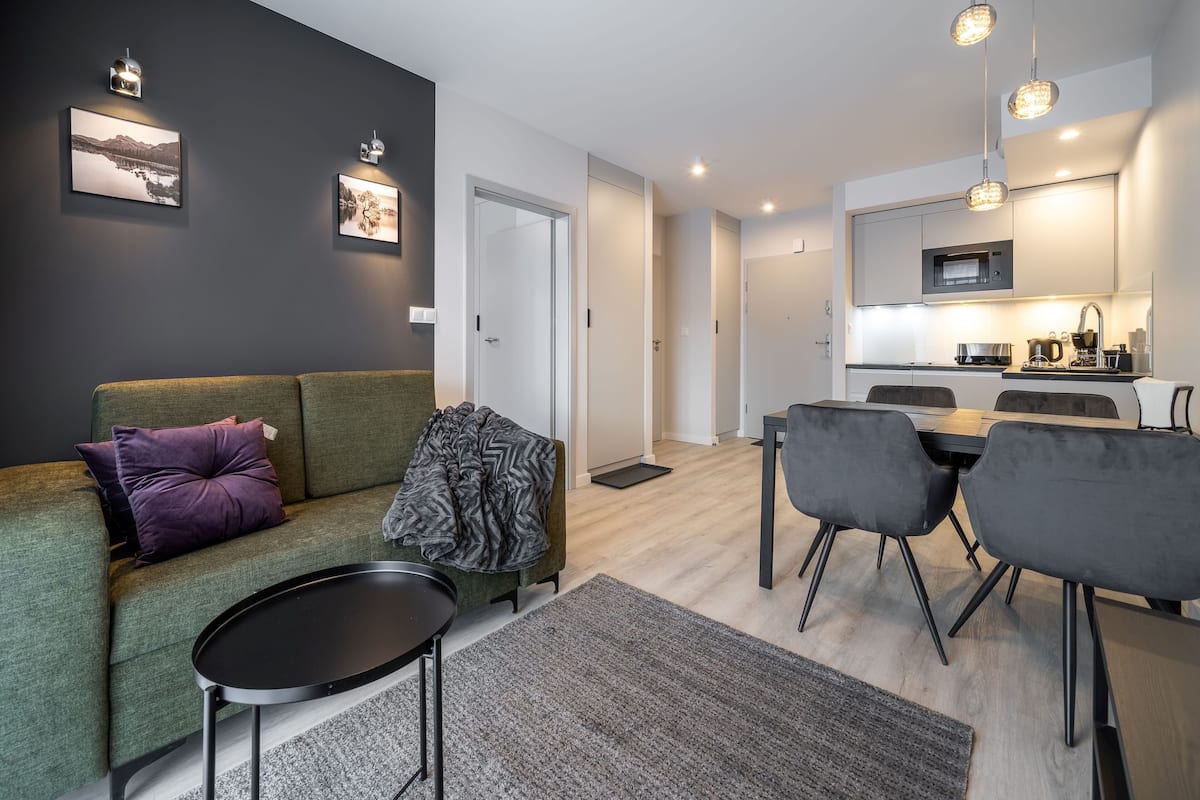 Appartamento Comfort | 1 camera, ferro/asse da stiro, Wi-Fi gratuito, lenzuola