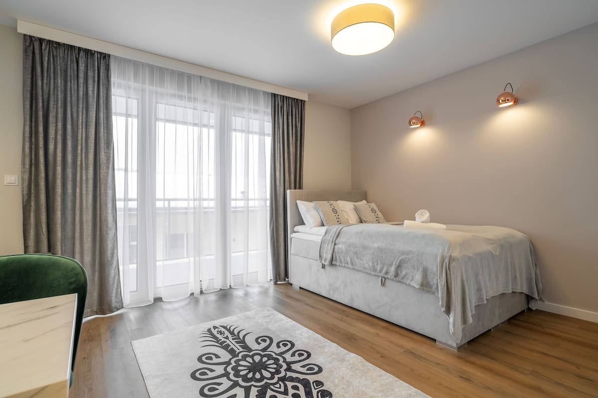 Monolocale Classic | 1 camera, ferro/asse da stiro, Wi-Fi gratuito, lenzuola