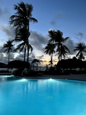 Pool - Ritz Carlton St. Thomas. Room right on the beach. Luxury! (St Thomas)