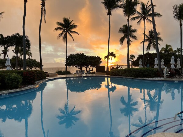 Pool - Ritz Carlton St. Thomas. Room right on the beach. Luxury! (St Thomas)