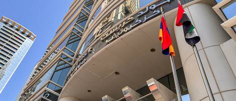 Fassade der Unterkunft