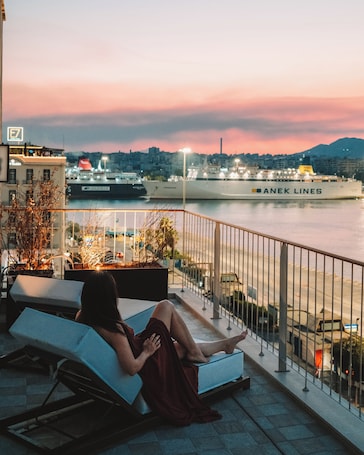 Suite | Balcony. Mitsis N'U Piraeus Port