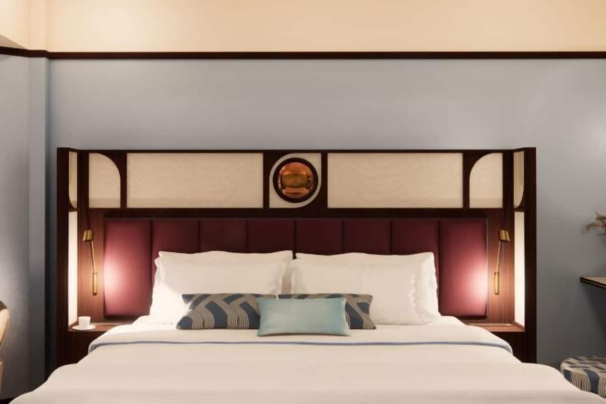 1 Schlafzimmer, hochwertige Bettwaren, Daunenbettdecken, Minibar