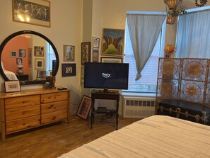 1 室のベッドルーム、アイロン / アイロン台、WiFi、ベッドシーツ