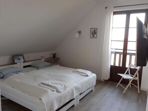 4 soveværelser, strygejern/strygebræt, gratis Wi-Fi, sengetøj