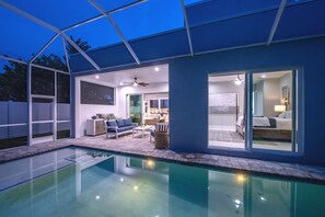 Beheizter Pool