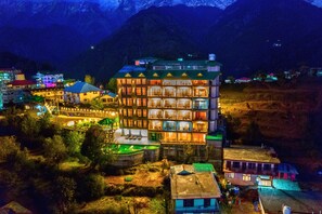 Front of property - evening/night - Katson Castle Dharamshala (Dharamshala)