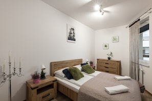Apartamento conforto | 1 quarto, roupas de cama antialérgicas, ferros/tábuas de passar roupa