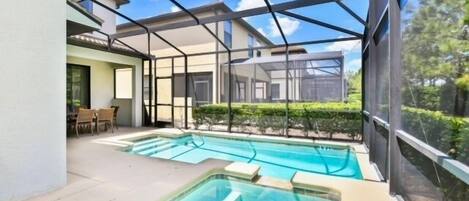 House, 5 Bedrooms | Pool | A heated pool