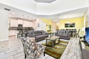 House, 5 Bedrooms | Living area - Spacious 5 Bed Pool Home With Game Room-5488sc 5 Bedroom Home by RedAwning (Davenport)