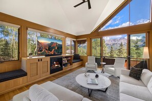House, 4 Bedrooms | Living area - Slopeside Chalet 4 Bedroom Home by RedAwning (Telluride)