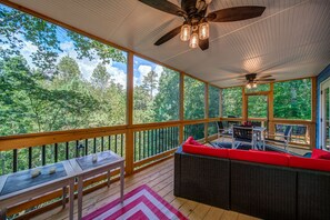 House, Multiple Beds, Balcony | Balcony view - Ciel Bleu (Ellijay)