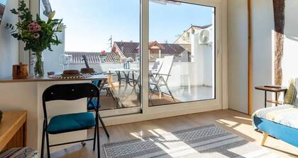 Loft con amplia terraza en el centro de Santander